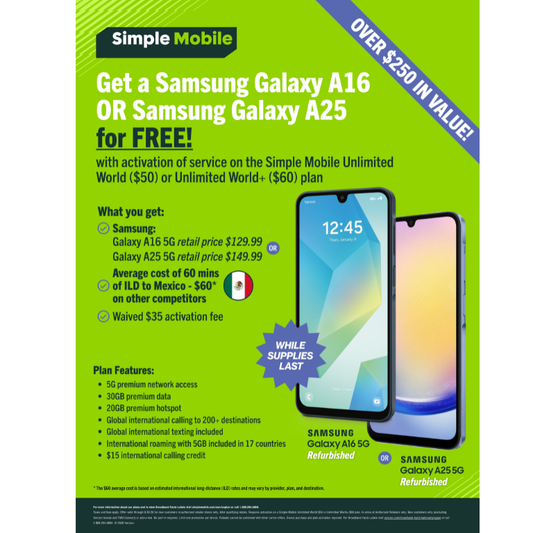 Get a Samsung Galaxy A16 Free