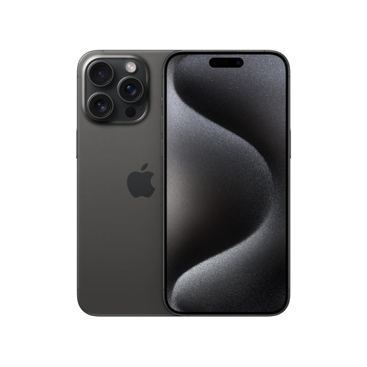 Apple iPhone 15 Pro Max, 256GB, Natural Titanium - Unlocked (Renewed)