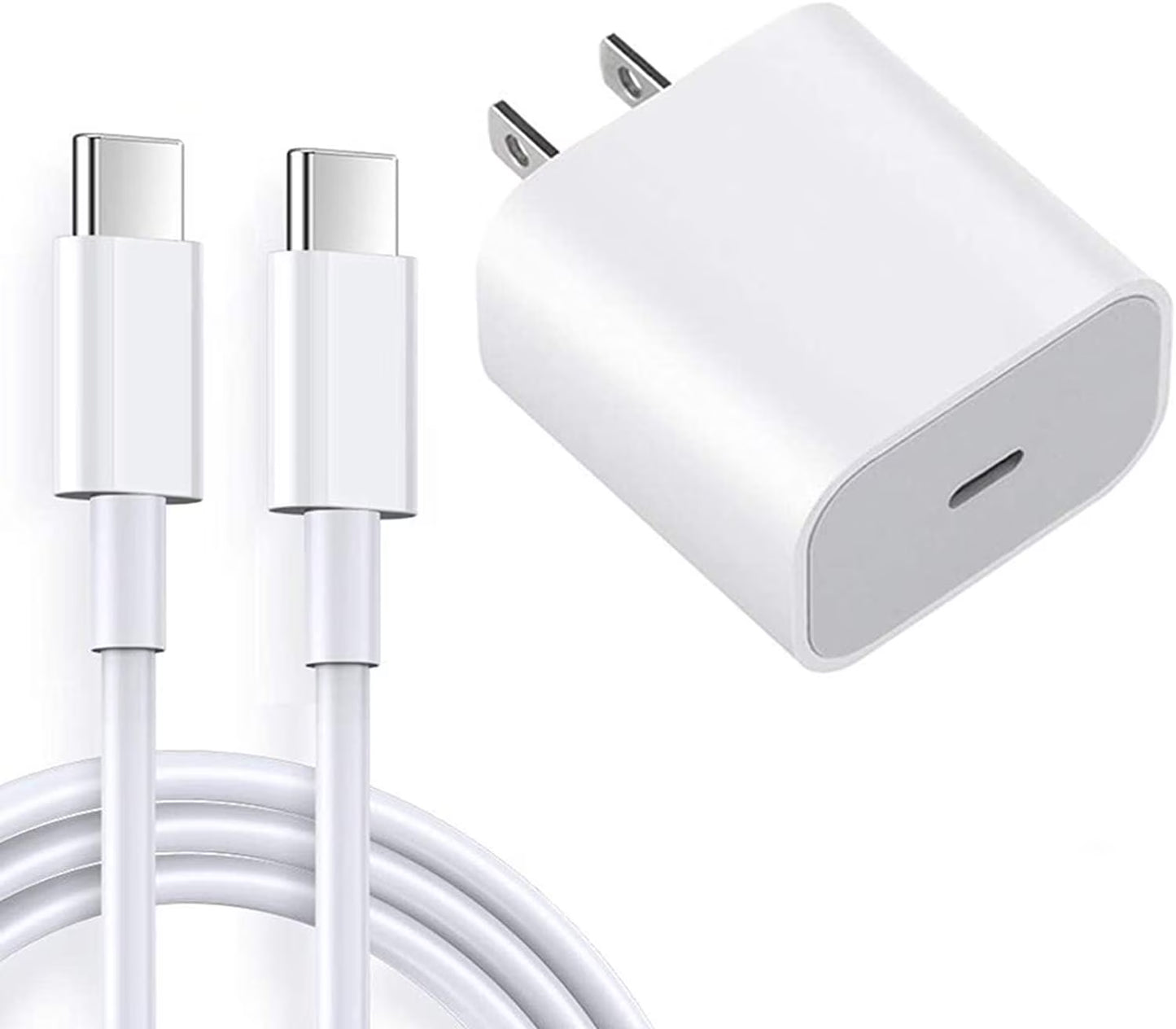 20W USB C Fast Charger  Fast Charging Block with 3.3ft USB C to C